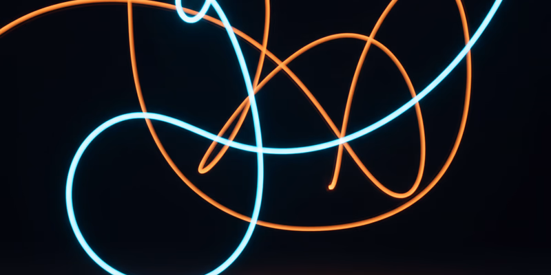 Abstrakte Licht-Komposition